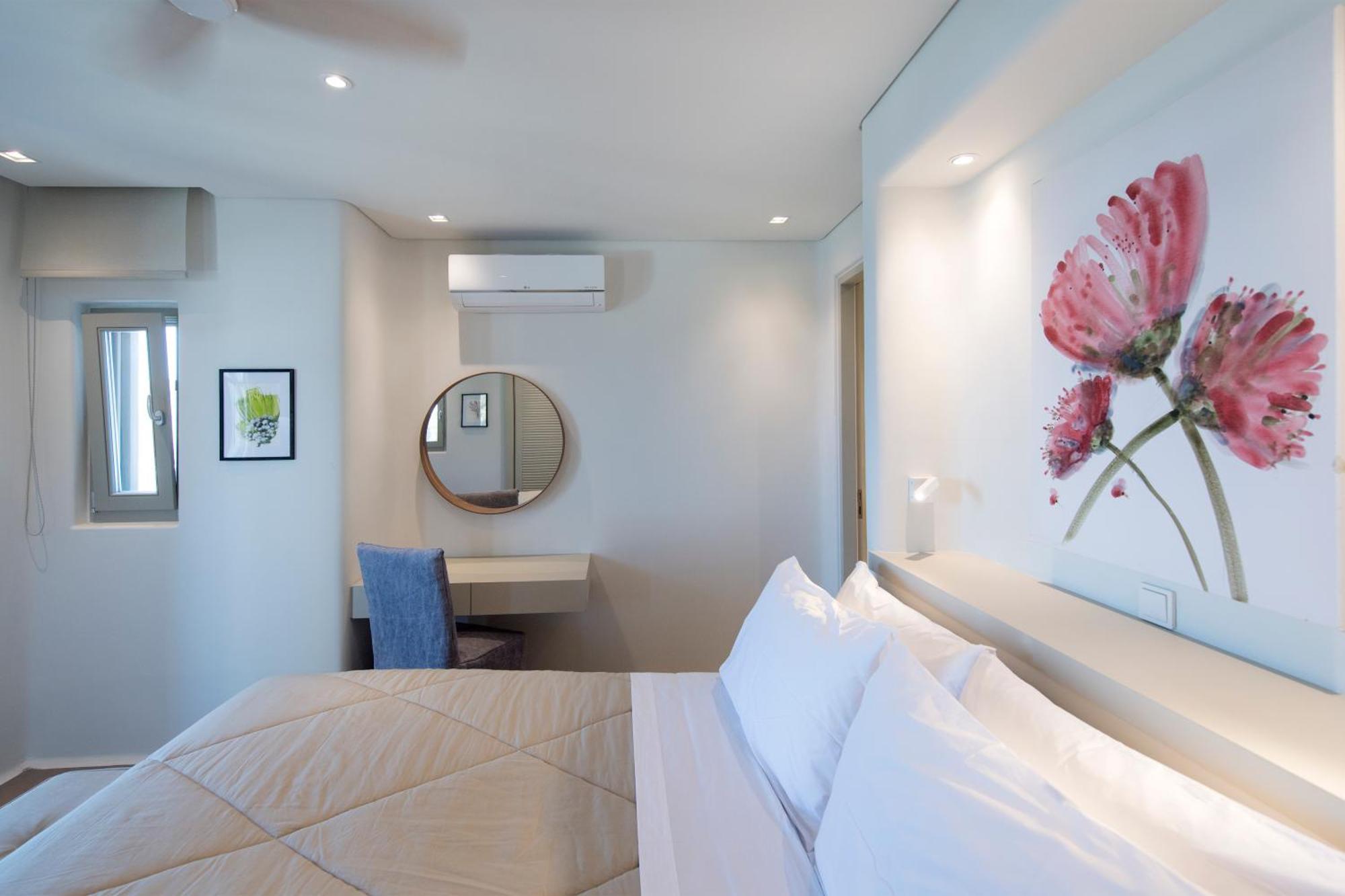 Pasithea Villas Mykonos Tourlos Quarto foto